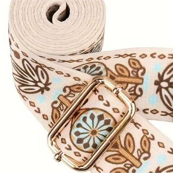 Multi-Compartment Adjustable Wide Shoulder Handbag Replacement Strap - Picture 2 of 9